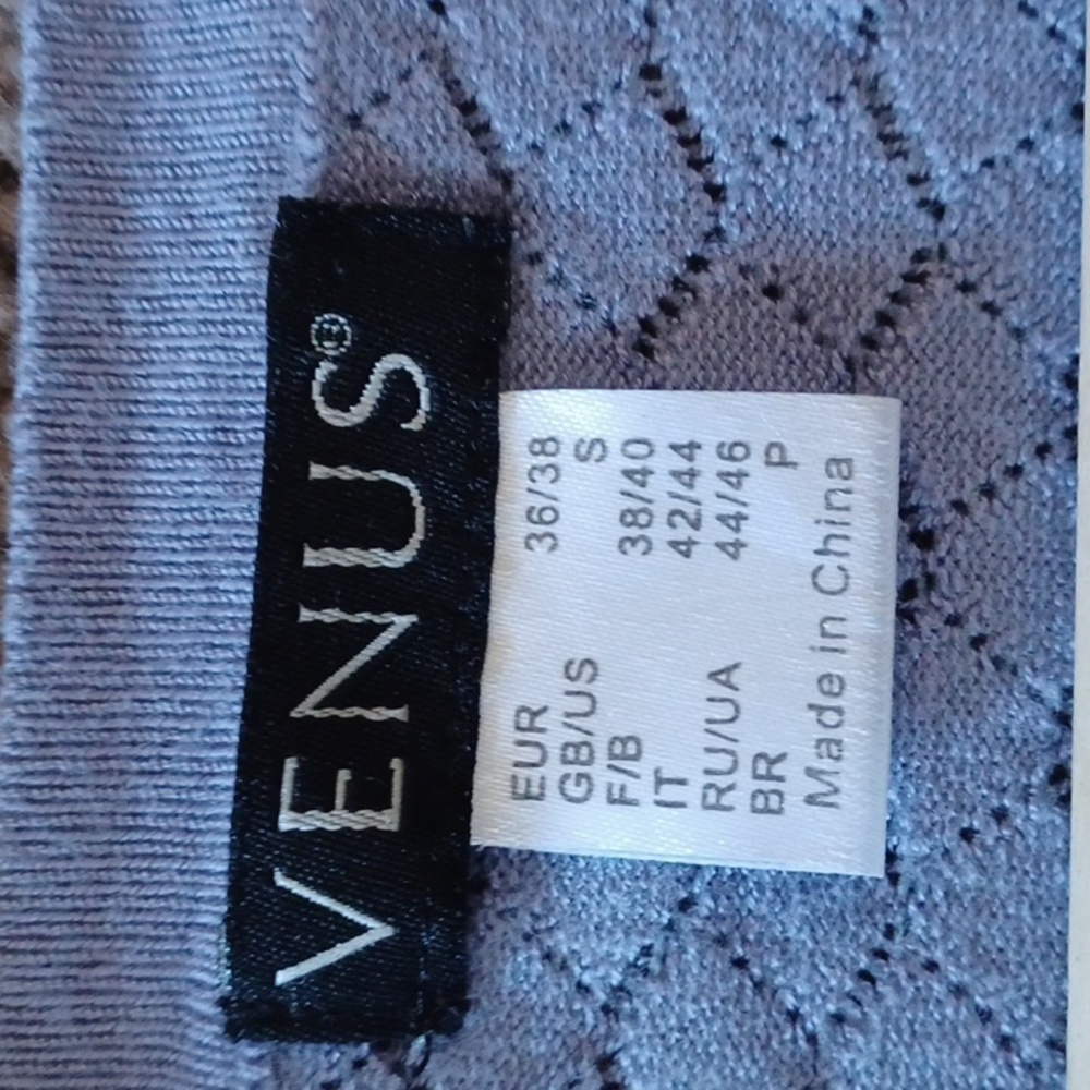 VENUS Periwinkle Long Sleeve Knit Bodycon Dress - Picture 7 of 7
